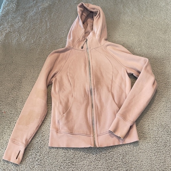 Lululemon Scuba Hoodie *Light Cotton Fleece size 6 - Picture 2 of 7